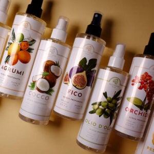 assortimento di acque profumate di Alchimia Soap