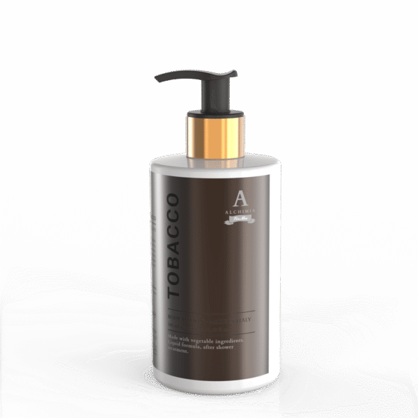 crema corpo da uomo al tabacco - Alchimia Soap