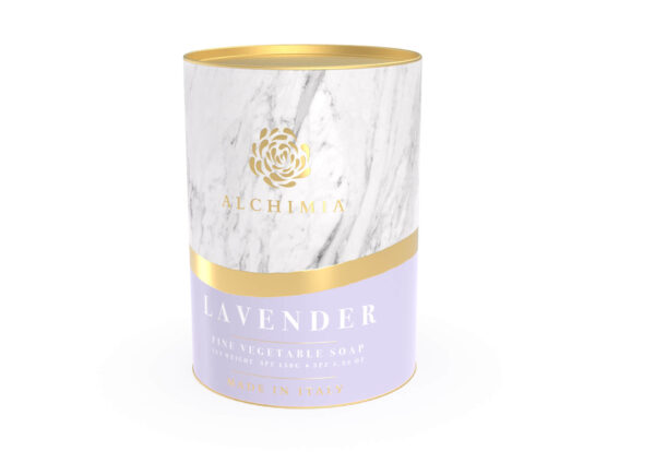 set saponi vegetali 3x150g marmo E alla lavanda