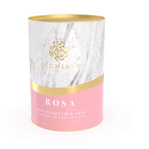 set saponi vegetali 3x150g marmo E alla rosa