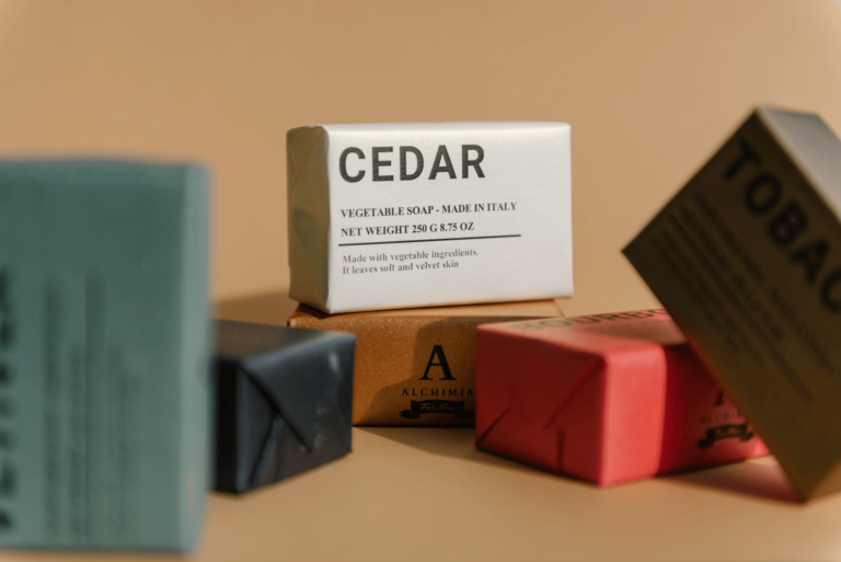 Alchimia Soap’s for men: fragrances, sizes, and types