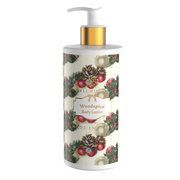 body lotion crema corpo woodspice natalizia