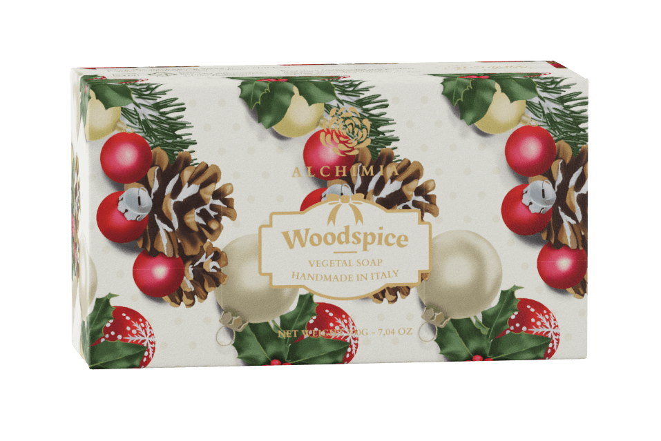 Christmas soap bar woodspice