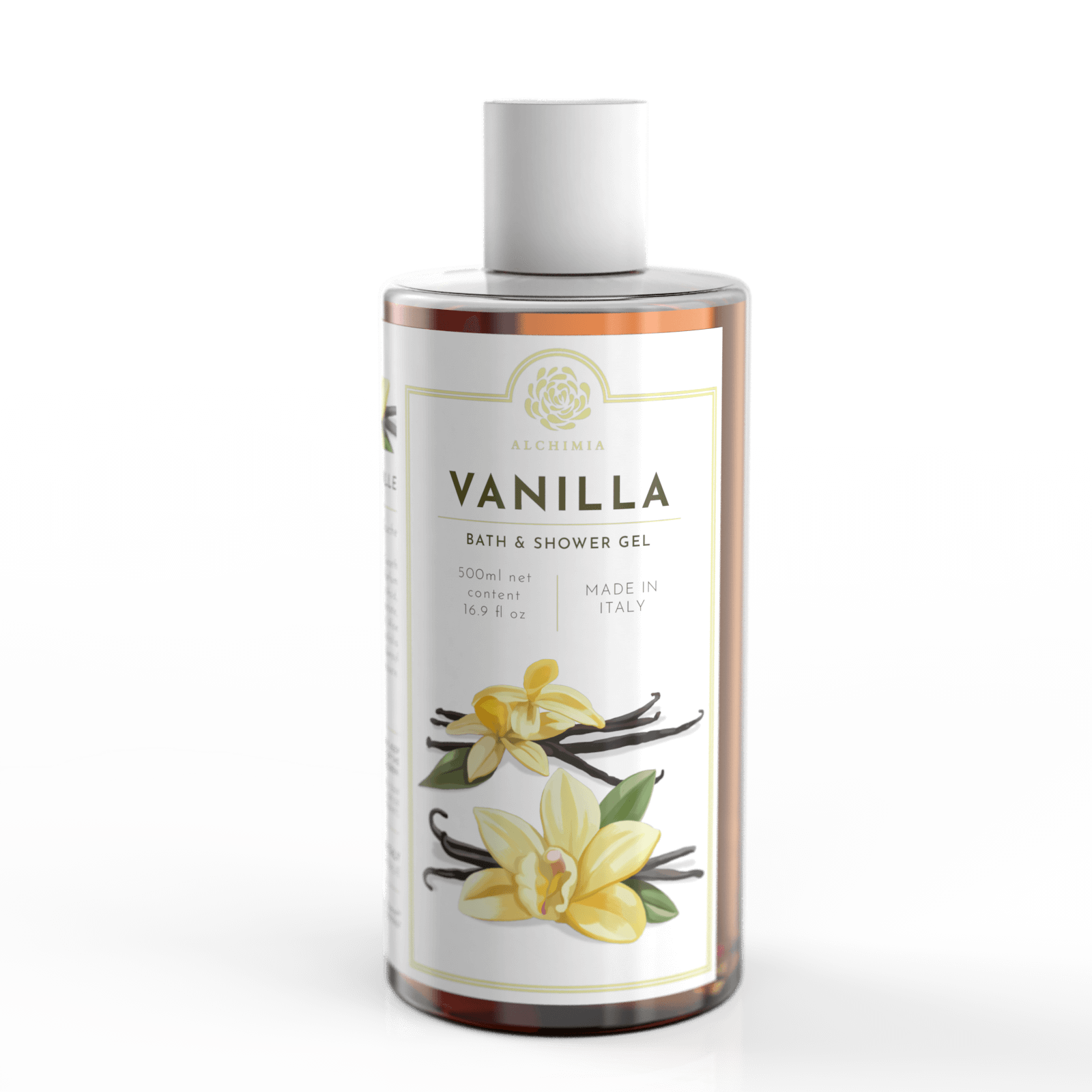 bagnoschiuma shower gel alla vaniglia - Alchimia Soap