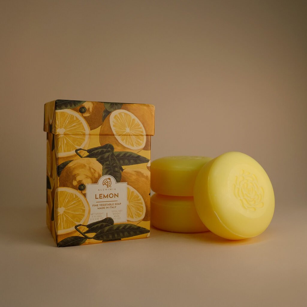 sapone solido al limone