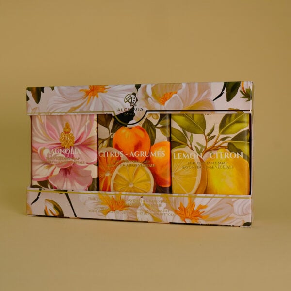 150Gx3PZ SET SAPONE - Giardino Fiorito