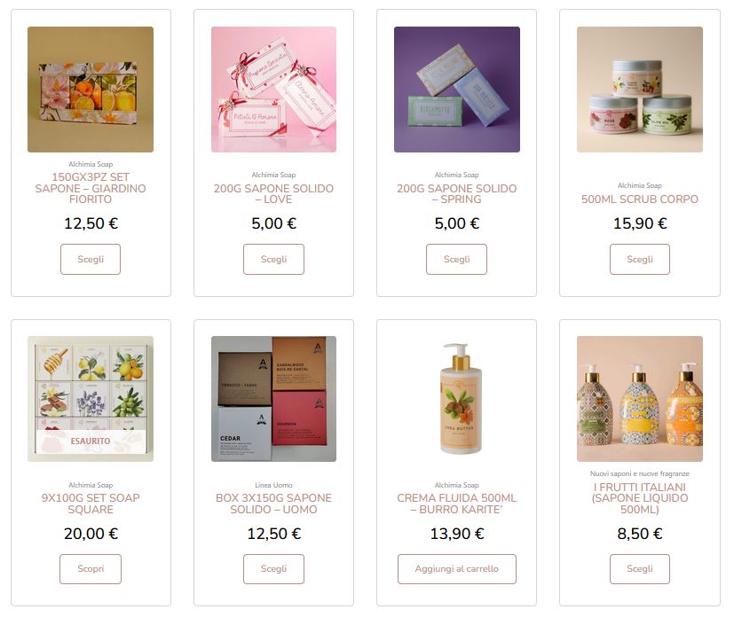 outlet saponi con offerte e promozioni