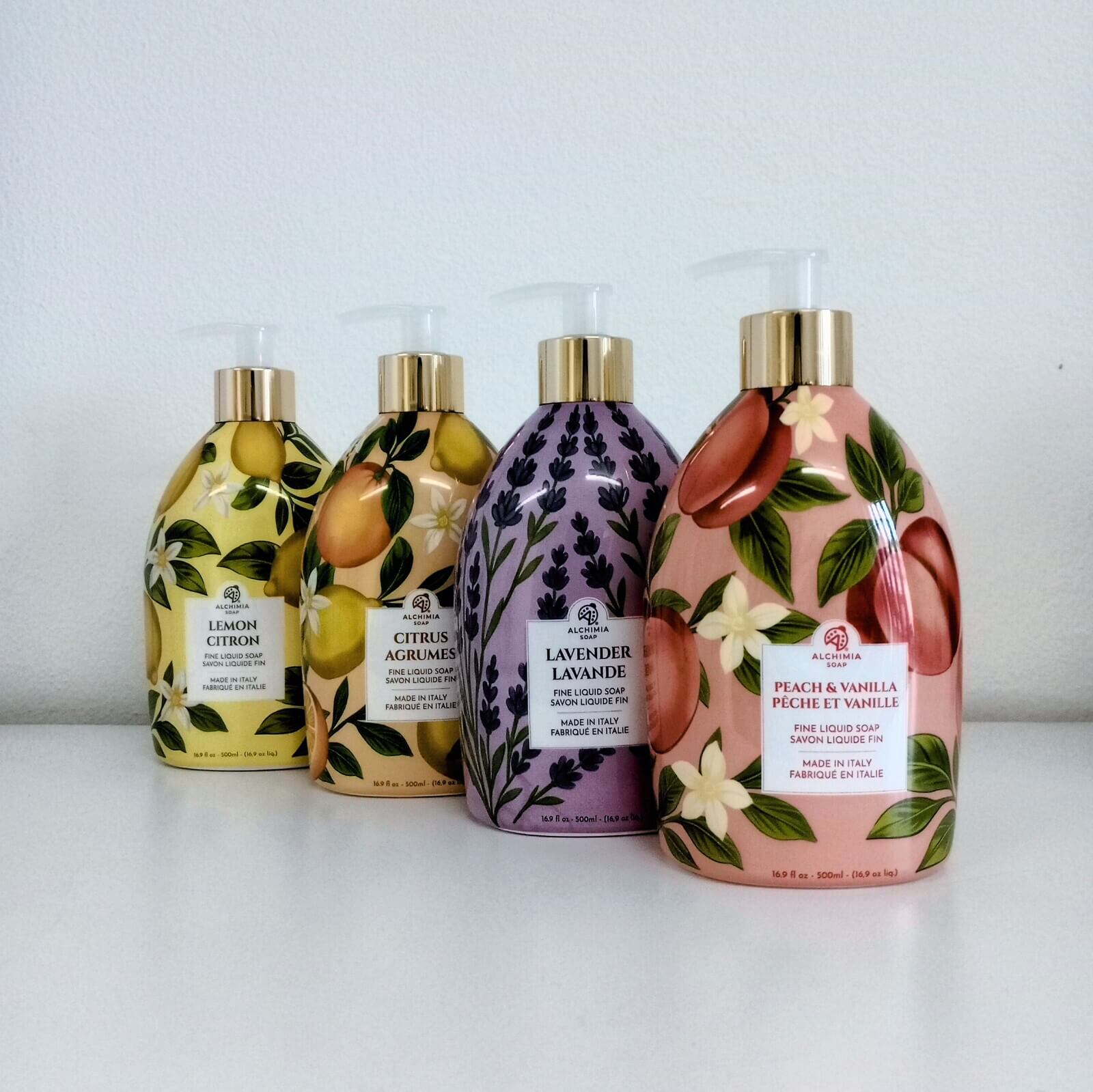 sapone liquido primaverile Spring in varie profumazioni