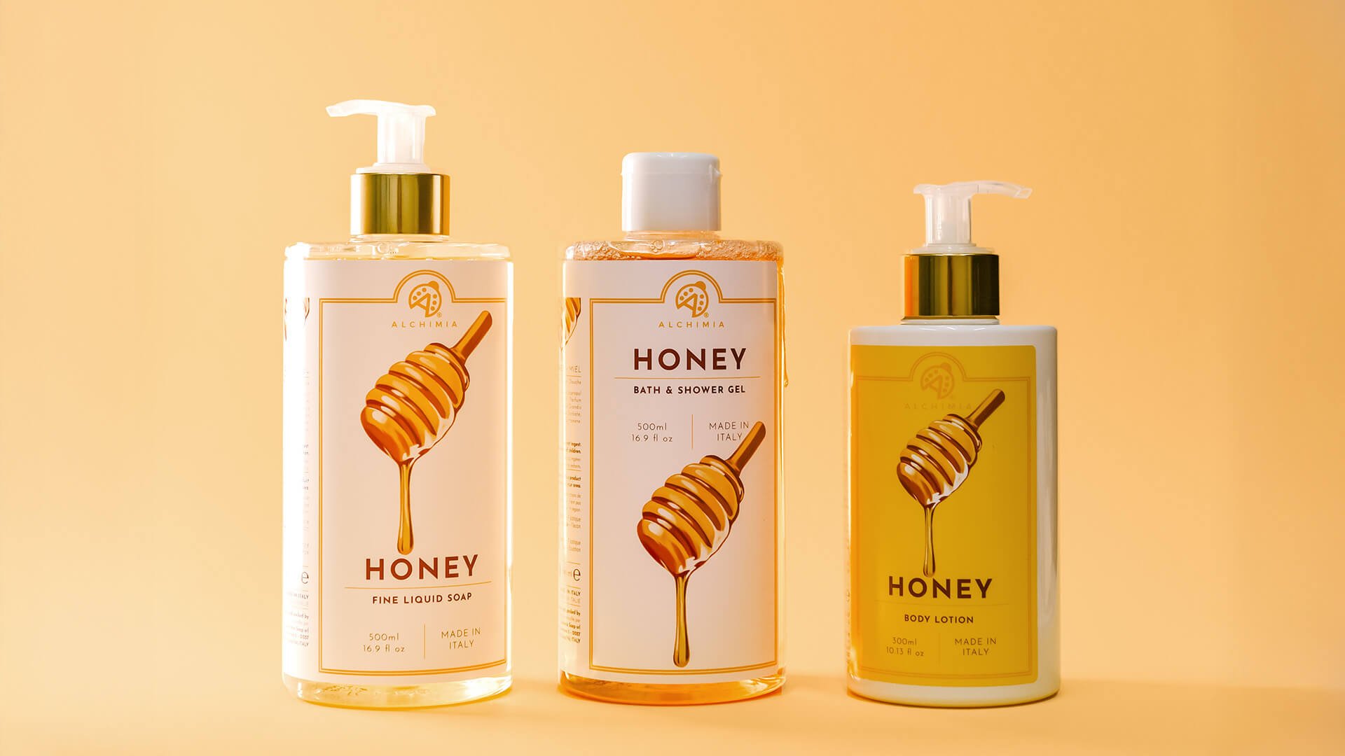 saponi e prodotti corpo al miele