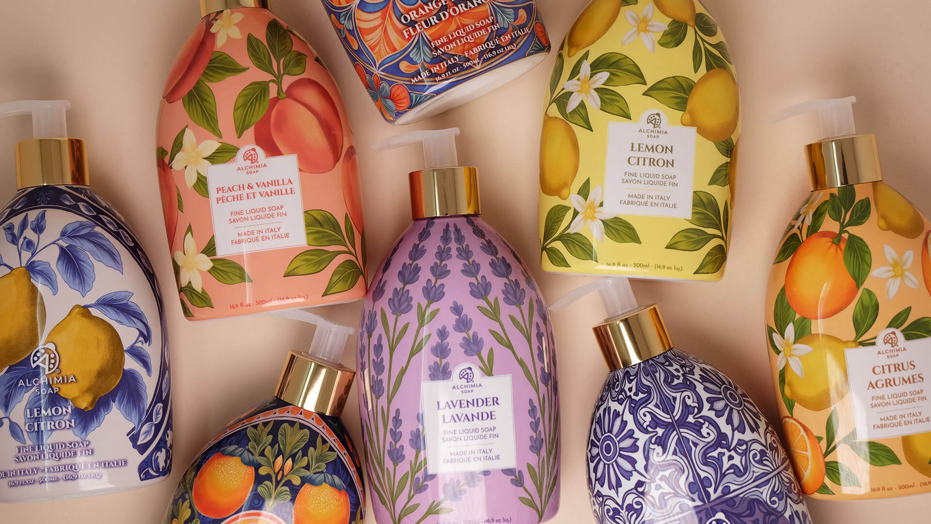 saponi primaverili made in italy