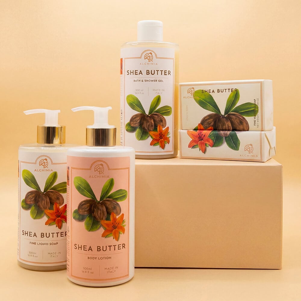 saponi e prodotti corpo al burro di karitè