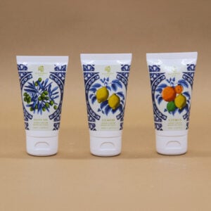 CREMA MANI DI ALCHIMIA SOAP LINEA BLU NELLE PROFUMAZIONI LIMONE, CITRUS E OLIO DI OLIVA